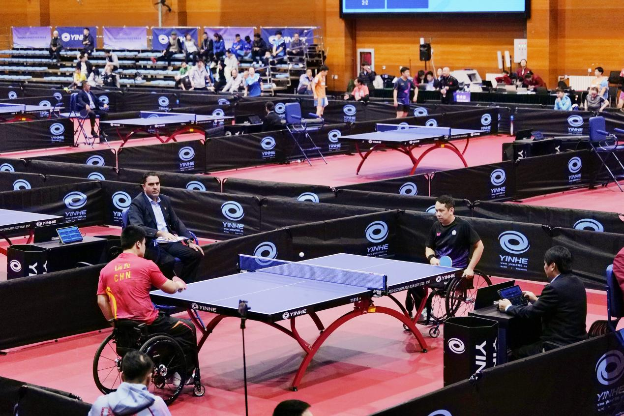 级为轮椅组, 残奥乒乓球, 开门红